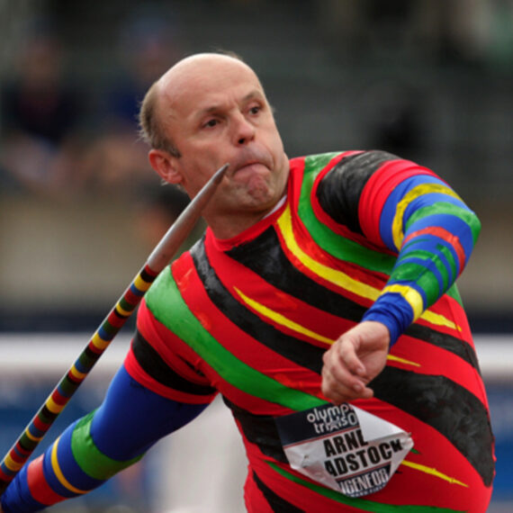 Roald Bradstock Underwater Javelin World Record Holder