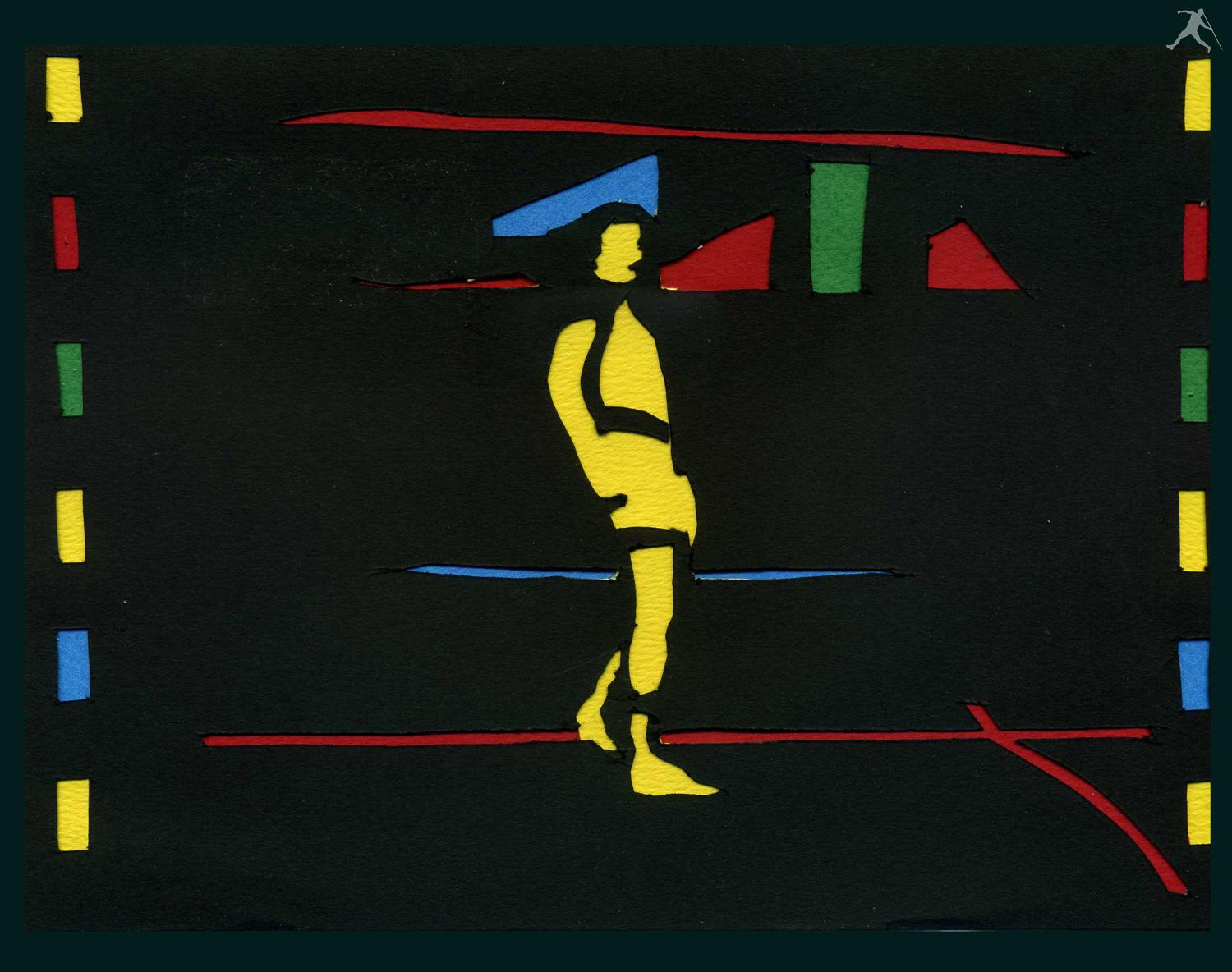 Backley ( 5 colors ) Black, Red, Blue, Yellow & Green (63)